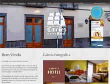 Tablet Screenshot of hotelcamoes.com
